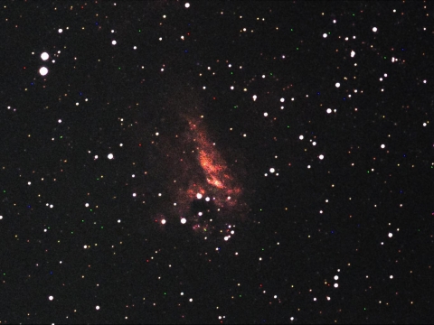 赤いオメガ星雲大