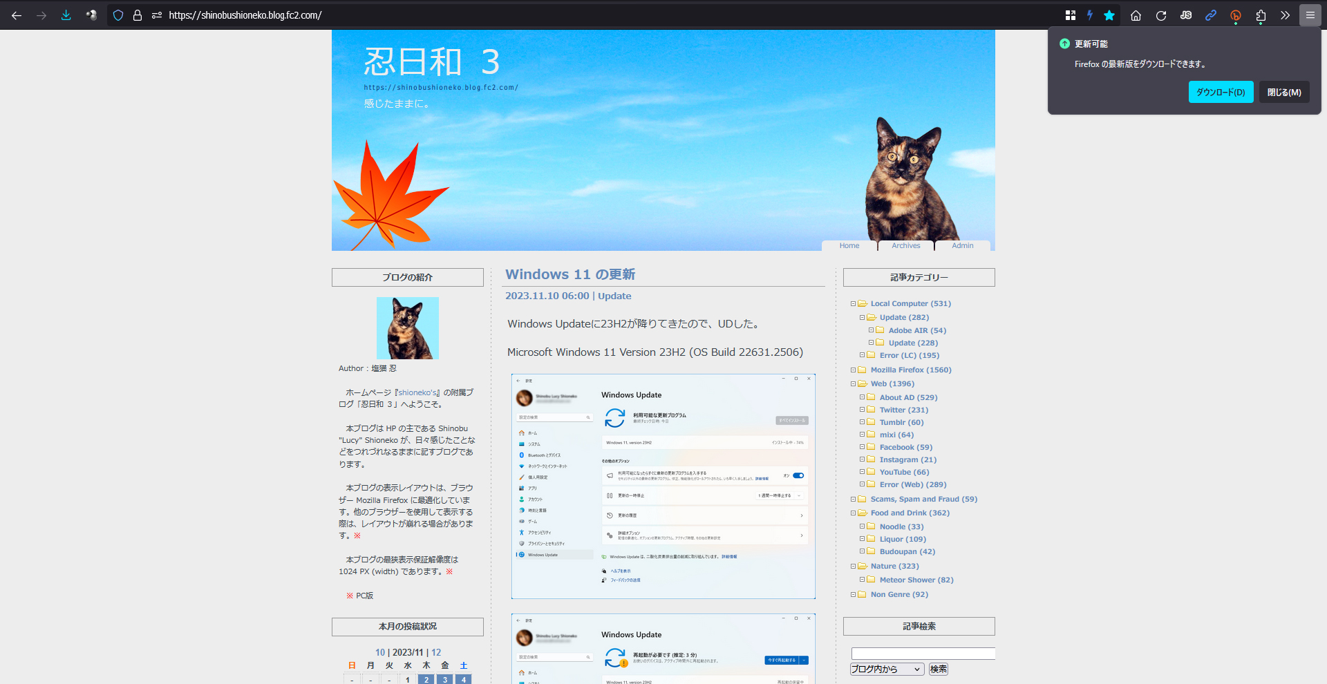 Mozilla Firefox 120.0 Beta 9