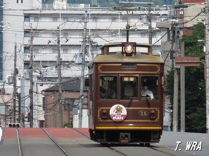 京福電気鉄道嵐山線モボ26号
