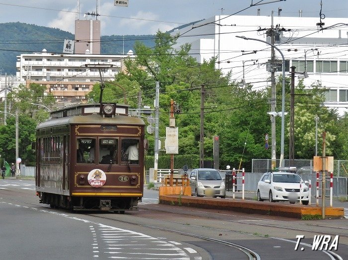 京福電気鉄道嵐山線モボ26号
