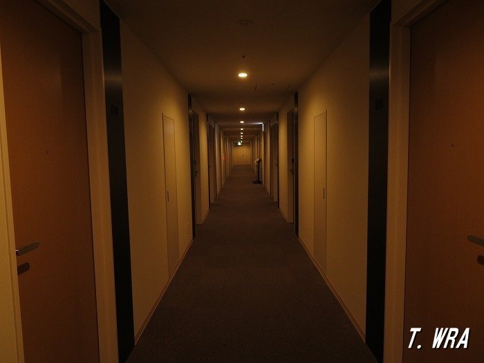 Shin-hotel（新ホテル）館内廊下